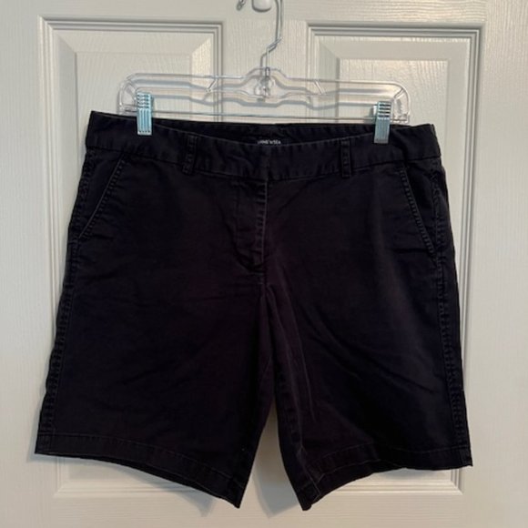 Navy chino style shorts - Picture 1 of 5